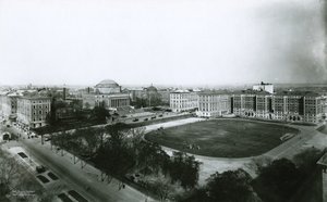 Campus der Columbia University von Südwesten, New York City, 1910 von G.P. Hall und Sohn