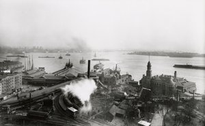 South Ferry Terminal, 1905 von G.P. Hall und Sohn