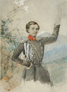 Porträt von Semyon Dmitrievich Lisanevich 1822-1877, 1847-1849 von G.V. Corradini
