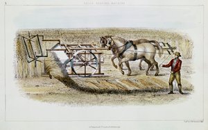Bells Mähmaschine, 1851