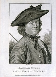 Hannah Snell, die Soldatin, veröffentlicht von R.S. Kirby, 1804 von G. Scott