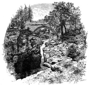 Die Linn von Dee, Aberdeenshire, Schottland, 1900 von G. W. Wilson and Company