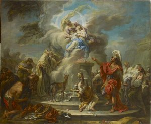 Das Opfer der Iphigenie, 1749-1750