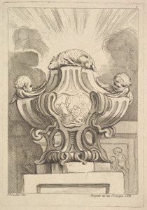 Entwurf für eine Urne von Gabriel Huquier