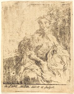 Junge Frau auf der Terrasse (La jeune femme à la terrasse)