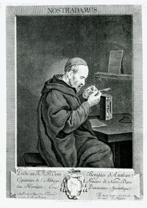 Porträt von Michel Nostradamus, graviert von Christian von Mechel, 1762 von Gabriel Metsu