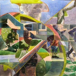 Abstrakte Nachbarschaft, 2021 von Gabriel Palma
