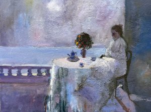 Frau am Meer (2020) von Gabriel Palma