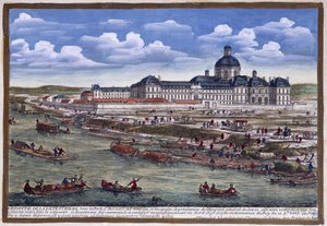 Krankenhaus der Salpêtrière von Gabriel Perelle