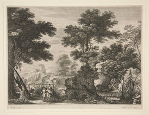Landschaft mit der Flucht nach Ägypten