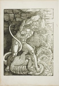 Herkules tötet die lernäische Hydra, aus Szenen aus dem Leben des Herkules von Gabriel Salmon
