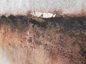 Rustikale Rissige Textur