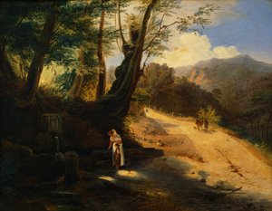 Der Brunnen im Wald, von Gabriele Smargiassi