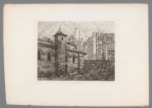Ansicht von Saint-Julien-le-Pauvre von Gabrielle Marie Niel