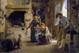 Die ersten Schritte eines Kindes von Gaetano Chierici