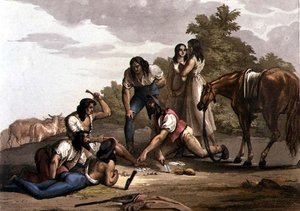 Spanische Hirten von Paraguay von Gallo Gallina