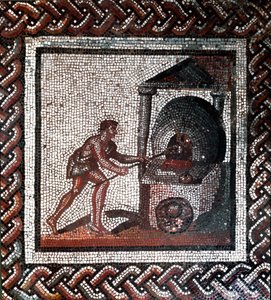 Brotbackszene von Gallo Roman