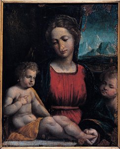 Madonna mit dem Kind und St. Johannes