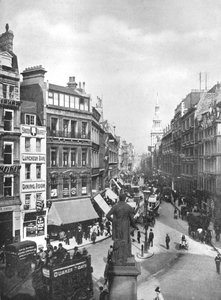 Cheapside, London, 1910 von Garratt and Atkinson