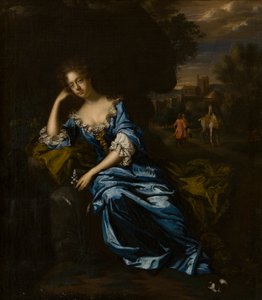 Porträt von Ann Greville (1632/3-1699) Gräfin von Kingston, ca. 1680-99 von Garrett Morphy