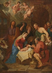 Die Anbetung der Hirten von Gaspar De Crayer