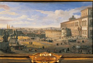 Italien, Rom, Quirinalspalast von Gaspar van Wittel