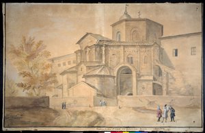 Basilika San Vitale, Ravenna von Gaspar van Wittel