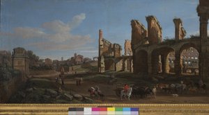 Das Kolosseum und das Forum Romanum