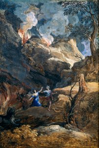 Orpheus und Eurydike von Gaspard Poussin Dughet