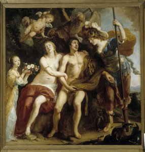 Herkules, Omphale und Minerva