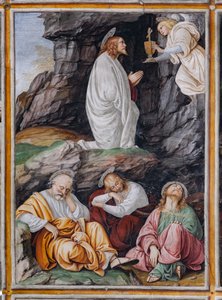 Christus betet im Garten Gethsemane (Detail)