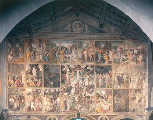 Leben und Passion Christi, Fresko von Gaudenzio Ferrari, 1513