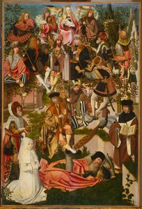 Der Baum Jesse, ca. 1495 von Geertgen Tot sint Jans