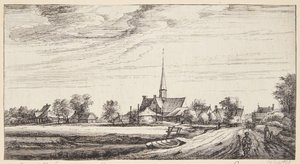 Blick auf Amstelveen von Geertruyt Roghman