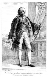 Bon Adrien Jeannot de Moncey 1754-1842, Marschall von Frankreich, 1839 von Geille