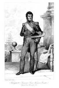Laurent Jean François Truguet 1765-1831, französischer Admiral, 1839