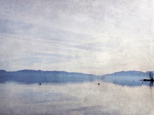 Ruhiger Wintersee von Gemma Bardot