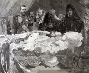 Tod von Zar Alexander III., Nov. 1894