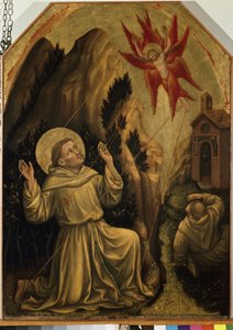 Der heilige Franziskus empfängt die Stigmata