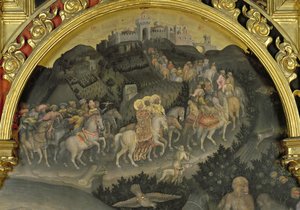 Die Anbetung der Könige (Detail)