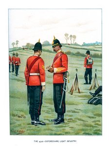 Das 43. Oxfordshire Leichte Infanterie von Geoffrey Douglas Giles