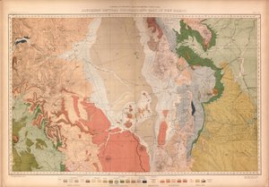 Geologischer und geographischer Atlas von Colorado und angrenzenden Gebieten von Geological And Geographical Survey Of The Territories