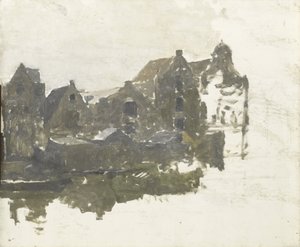 Lagerhäuser auf den Teertuinen auf dem Prinseneiland
