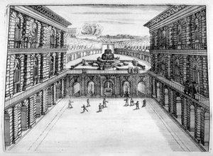 Schloss- und Gartendesign, 1664 von Georg Andreas Bockler