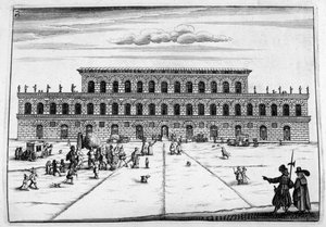 Schlossdesign, 1664 von Georg Andreas Bockler