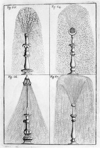 Ornamentaler Brunnenentwurf von Georg Andreas Bockler