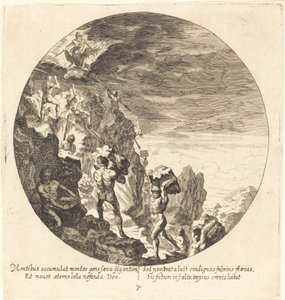 Von Jove zurückgewiesene Riesen von Georg Andreas Wolfgang the Elder