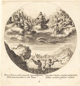 Jupiter und die Götter von Georg Andreas Wolfgang the Elder