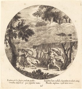 Jupiter und Io von Georg Andreas Wolfgang the Elder