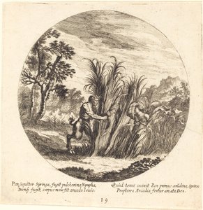 Pan und Syrinx von Georg Andreas Wolfgang the Elder